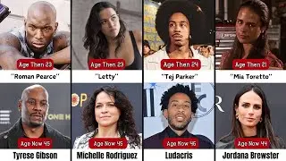 Fast and Furious Cast Then and Now (2001 vs 2024)