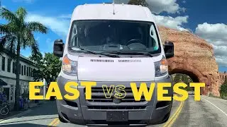 #VanLife - East Coast vs West Coast: Which is Better?