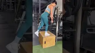 Como hacer step up en caj&oacute;n para gl&uacute;teo. 🍑