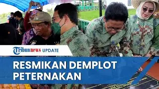 Mendes PDDT Gus Halim Resmikan Deplot Peternakan Terpadu Rawa Subur Kapuas, Opmitis Bisa Berkembang