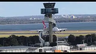 Qantas A380 Landing