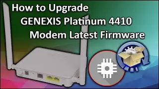 How to update Genexis Platinum 4410 latest firmware | Step by step