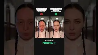Persona app - Best video/photo editor 💚 #filters #persona