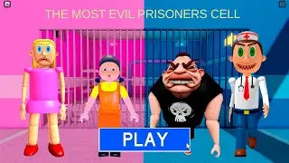 BOYS VS GIRLS MOM AND SQUID GAME DOLL VS EVIL DOCTOR AND BULLY BOY? OBBY ROBLOX #roblox #obby