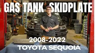 2nd Gen Sequoia Tandem Offroad Gas Tank Skid Plate
