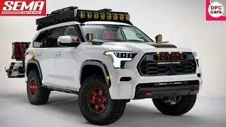 Toyota Sequoia TRD Pro Adventurer 2023 года от Westcott на выставке SEMA 2022