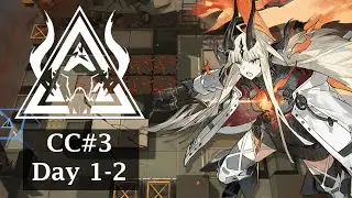 [Arknights] CC#3 Daily Stage - Day 1-2 Max Risk
