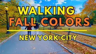 Walking Through Central Park&rsquo;s Stunning Fall Colors | Upper West Side to Upper East Side