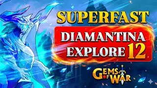 Gems of War: Diamantina Explore 12 Teams including One Gold Farming Team. #gemsofwar #goldfarming