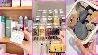 Immersive Home Storage🎀 | Keep Cleaning Your House | Satisfying Makeup Sponge cleaning✨