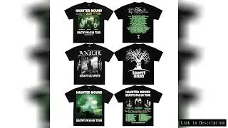 Y2k Death Tour Series T-Shirt Vintage Street Washed Cotton Unisex Pattern Tee Gothic Hip-Hop Rock St