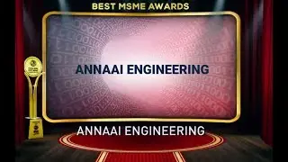 India 5000 Best MSME Awards 2019 Winner Annaai Engineering, India's Biggest Business Awards