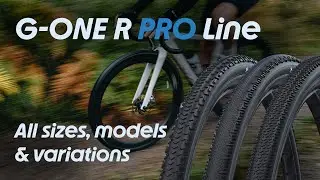 The New G-ONE R PRO Gravel Line-Up