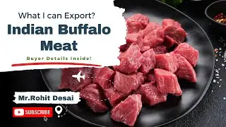 Полное руководство по экспорту индийского халяльного замороженного мяса буйвола без костей | 😲Информация для покупателя внутри!