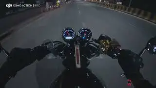 Royal Enfield Continental GT 650 Hyderabad Night Ride ASMR #gt650 #asmr #automobile #royalenfield 