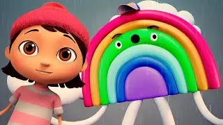 Rain Rain Go Away 🎵🌦️ | Mia's Magic Playground | Nursery Rhymes For Kids