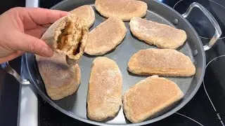 Empanadas Sin horno Con Piloncillo Pan Integrales