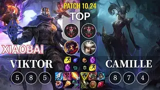 ES Xiaobai Viktor vs Camille Top - KR Patch 10.24