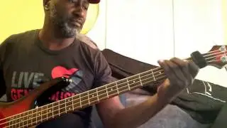 Gospel Guitar quartet Bass drive Playing with my new baby, IBanez SR 300 FM