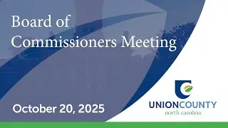 Board of County Commissioners | Regular Meeting | October 20, 2025
