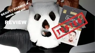 (ТЕСТИРОВАНИЕ) Маска для лица Charcoal Bubble от Beauty Formula - Обзор