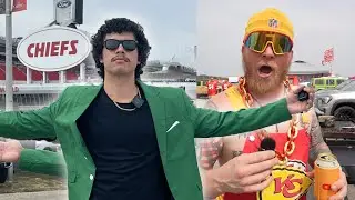 Eagles Fan Visits Kansas City (Super Bowl Rematch)
