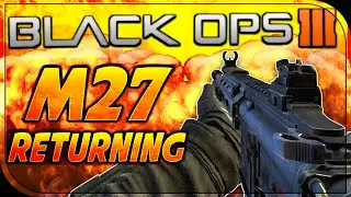 NEW POSSIBLE AWAKENING WEAPON DLC! Black Ops 3 - M27 GUN RETURNING?! (BO3 Secret DLC Gun)