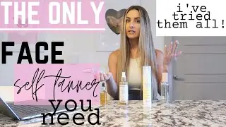 the only FACE self tanner you will ever need.