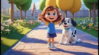 Daisy Dog Finds Her Shadow | Fun Discovery Song for Kids | Nursery Rhyme in English