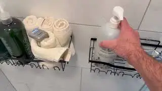 EUDELE Adhesive Shower Caddy, 5 Pack Rustproof Stainless Steel Bath Organizers Review