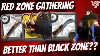 Red Zone vs Black Zone Gathering Profit - Which Makes More? | Albion Online