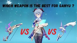 Ganyu 5 Star Bow Charged Attack DPS Comparison