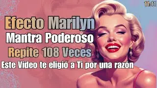 Repeat this mantra 108 times to activate your natural charm. Marilyn effect.