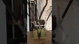 MechWarrior Hunchback 3d printed time lapses