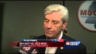 Governor speaks out on Ole Miss flag decision
