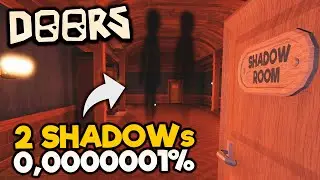 DOORS: A SALA SECRETA DO SHADOW!! (2 SHADOWS NA MESMA PARTIDA) - ROBLOX