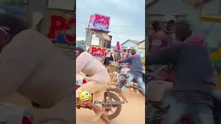 Prank on Lagos Okada riders 😂 | Try Not To Laugh 😹 #shorts