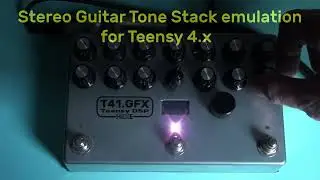 Teensy 4.x DSP - Guitar Tone Stack emulation