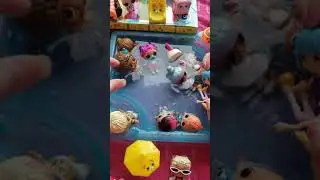 Peanut Butter Astrid's LOL Surprise & Shopkins princess pool party! 🥰👸👄💖