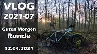 Guten Morgen Runde | MTB XC | Rhein-Herne-Kanal - Resser Mark - Hoheward | VLOG 2021-06 | 12.04.2021
