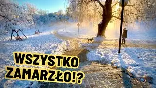WARSZAWA zamarzła jak ARKTYKA! 🥶 Odczuwalne -15&deg;C i potężny mr&oacute;z na Moczydle!