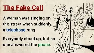 Learn English through Stories Level 3 ⭐ The Fake Call | Graded Reader | Improve Your English