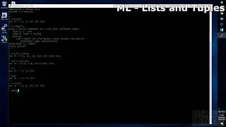 ML Lists and Tuples