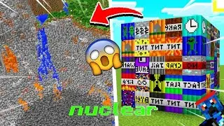 Minecraft world number one nuclear bomb 😱😱 system fail #newvideo #minecraft#gaming#tnt#nuclear #bomb