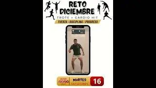 Diciembre se vive activo #VidaFit #CardioDay #RunnerLife #DiciembreEnMovimiento #HazloViral