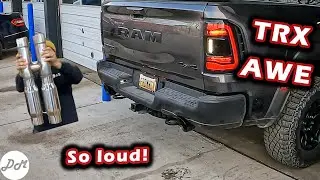Ram TRX &ndash; AWE 0FG Exhaust | Install and Review