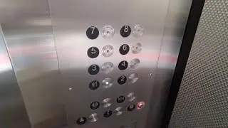 Westinghouse Traction Elevators @ Plaza Park Parking Garage - Indianapolis, Indiana