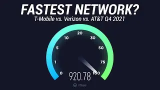 У кого самая быстрая сеть? (Сравнение 5G T-Mobile, Verizon и AT&T, 4 квартал 2021 г.) | Бонус