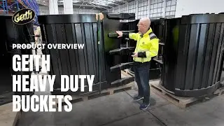 Geith Heavy Duty Excavator Buckets Walkaround