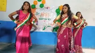 Nagpuri mix dance 15 August 2025 Learn Bharat School